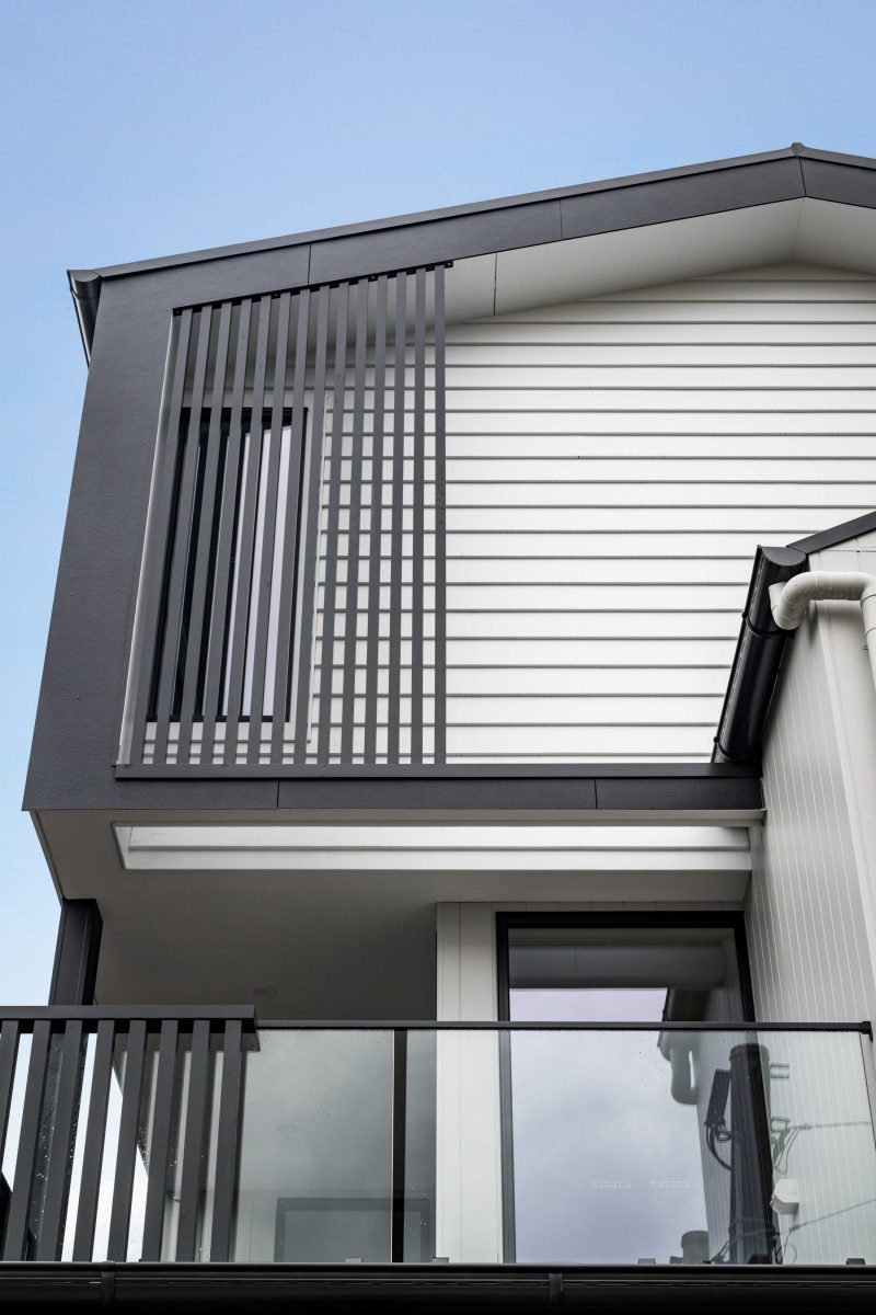 Townhouse Development South Geelong – Street View Of The Completed Townhouses Within The Established South Geelong Streetscape