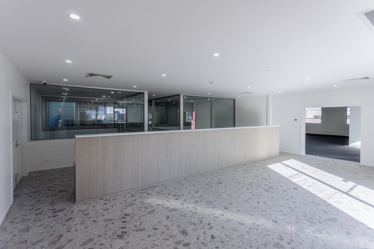 Geelong Isuzu Automotive Showroom Industrial Warehouse Construction Interior Fox Building Group 20