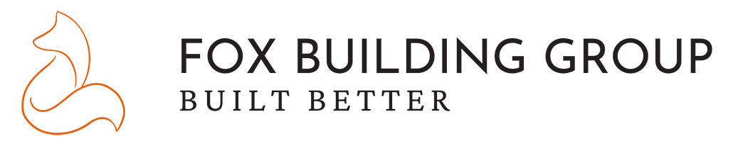 Stylised fox logo with text